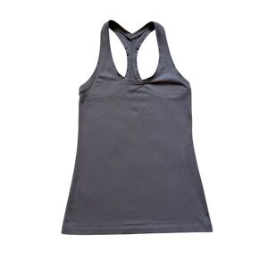 Lululemon Cool Racerback Tank Gray Size 4